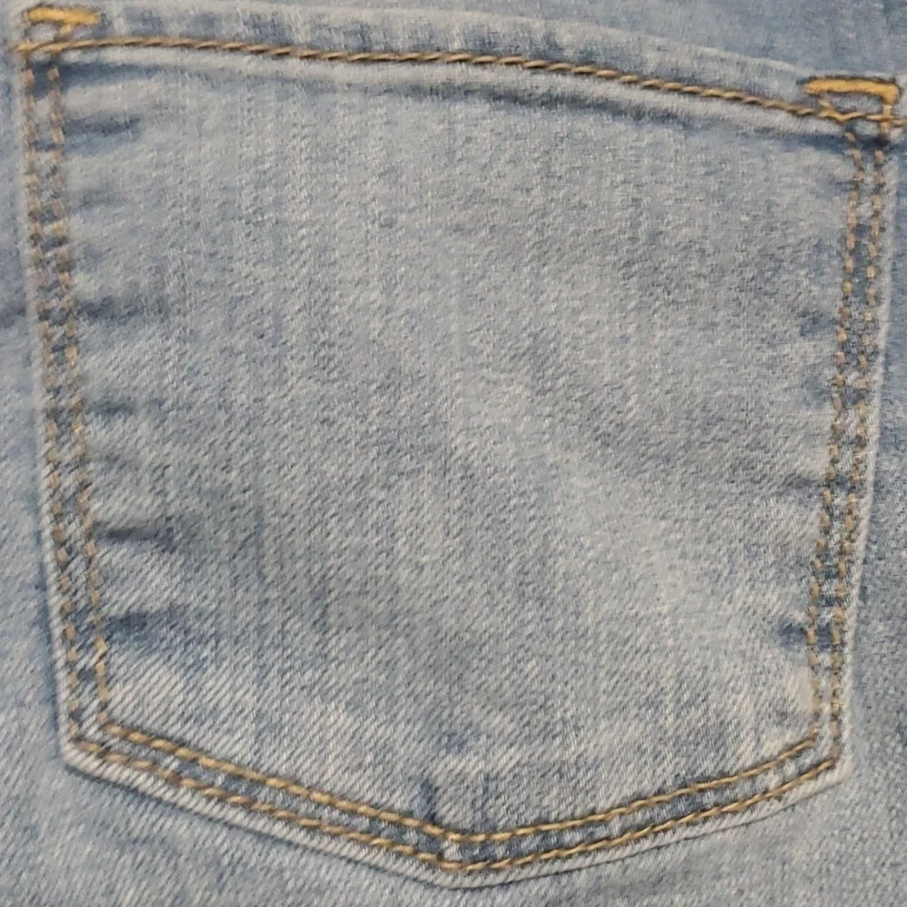 Old Navy Light Blue Denim Shorts Youth Girls Size‎ 14 Regular Adjustable Waist
